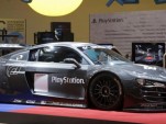 Sony PlayStation sponsored Audi R8 LMS race car
