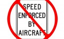 Speed enforcement by aircraft plummets