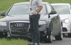 Spy shots: 2011 Audi A7 test mule crashes at Nurburgring