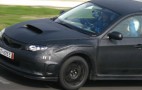 Spy shots of the Subaru Impreza STI