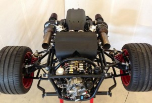SSC Tuatara’s twin-turbocharged 7.0-liter V-8 engine