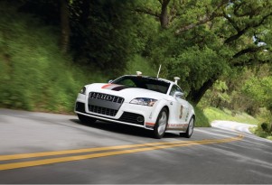 Stanford/Audi TTS autonomous Pikes Peak car, aka 'Shelley'