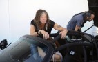 Steven Tyler Showing Off His Hennessey Venom GT Spyder At Pebble Beach