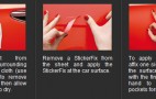 Dutch Company Develops Stickers To Cover Up Scratches… No, Really