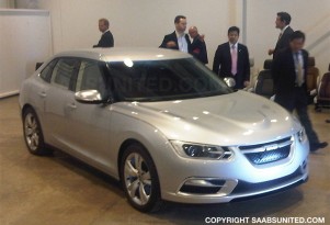 Stillborn Saab 9-3 based on the Phoenix platform - Image: SaabsUnited