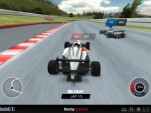 Stills from the Mobil 1 Racing Academy game