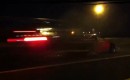 Street racers get mowed down by minivan