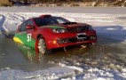 When Ice Racing Goes Wrong: Subarus Don't Float