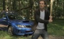 Subaru WRX driver prepares for Zombie escape