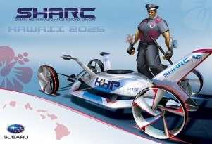 Subaru's SHARC, winner of the 2012 Los Angeles Auto Show Design Challenge