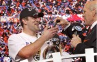 Super Bowl XLV MVP, Aaron Rodgers, Drives Off In A 2011 Chevy Camaro Convertible