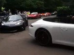 Supercar parade at 2012 Goodwood Festival of Speed
