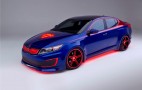 Superman-Inspired Kia Optima Hybrid: 2013 Chicago Auto Show