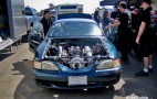 Supra Powered Ford Mustang runs 8-second quarter-mile