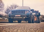 Tanner Foust takes the Ford F-150 SVT Raptor to the Nordschleife