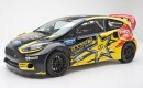 Tanner Foust's 2013 Rockstar Energy Ford Fiesta ST Global Rallycross car