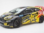 Tanner Foust's 2013 Rockstar Energy Ford Fiesta ST Global Rallycross car