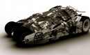 Team Galag Tumbler Batmobile sketch