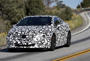 Camouflaged 2014 Cadillac ELR Teaser Photo Released By GM