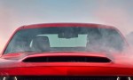Teaser for 2018 Dodge Challenger SRT Demon debuting at 2017 New York auto show