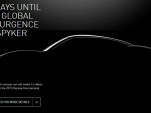 Teaser for Spyker B6 sports car concept