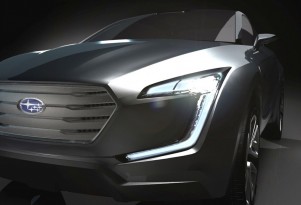 Teaser for Subaru Viviv concept car