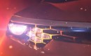 Teaser for Toyota Furia sports sedan concept
