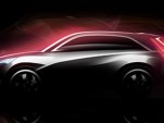 Teaser sketch for new Acura crossover concept