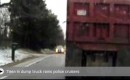 Teen driving stolen dump truck