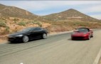 Secret Tesla Video? Model S Sedan, Roadster Shown On The Road Together