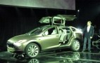 2014 Tesla Model X All-Electric Gullwing SUV: New Info, Photos