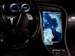 Tesla Model S Infotainment Screen