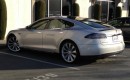 Tesla Model S parked in Menlo Park, California, March 2013 [photo: Eugene Lee]