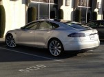Tesla Model S parked in Menlo Park, California, March 2013 [photo: Eugene Lee]