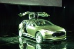 2014 Tesla Model X 'Falcon Doors' May Limit Crossover Utility