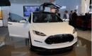 Tesla Model X at 2013 Detroit Auto Show