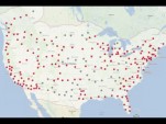 Tesla Motors Supercharger Network In 2015  -  released May 2013