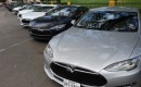 Tesla owners & supporters gather in Statehouse in Austin to support company [photo: John Griswell]