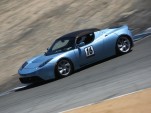 Tesla Roadster #16 on track at ReFuel EV races