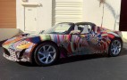 Tesla Follows BMW’s Lead And Rolls Out Roadster Art Car