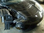 Tesla Roadster crash