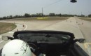 Tesla Roadster on an autocross course