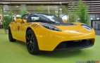 Tesla Roadster Channels Taxi Cab In France