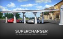 Tesla Supercharger fast-charging system for electric cars