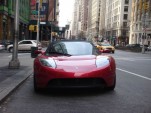 Tesla Roadster NYC
