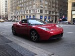 Tesla Roadster NYC