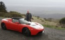 Bruce Richter drives the 2010 Tesla Roadster Sport