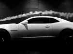 The 2012 Chevrolet Camaro ZL1 undergoes wind tunnel testing
