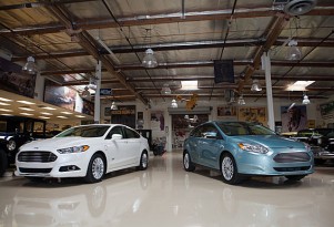 Jay Leno Drives The Focus Electric And Fusion Plug-In Hybrid