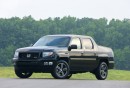 The 2012 Honda Ridgeline Sport. Image: American Honda Motor Co. 